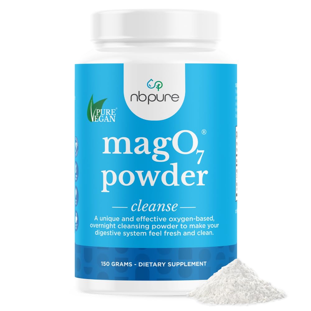 nbpure MagO7 Natural Colon Cleanse & Detox (150g Powder)