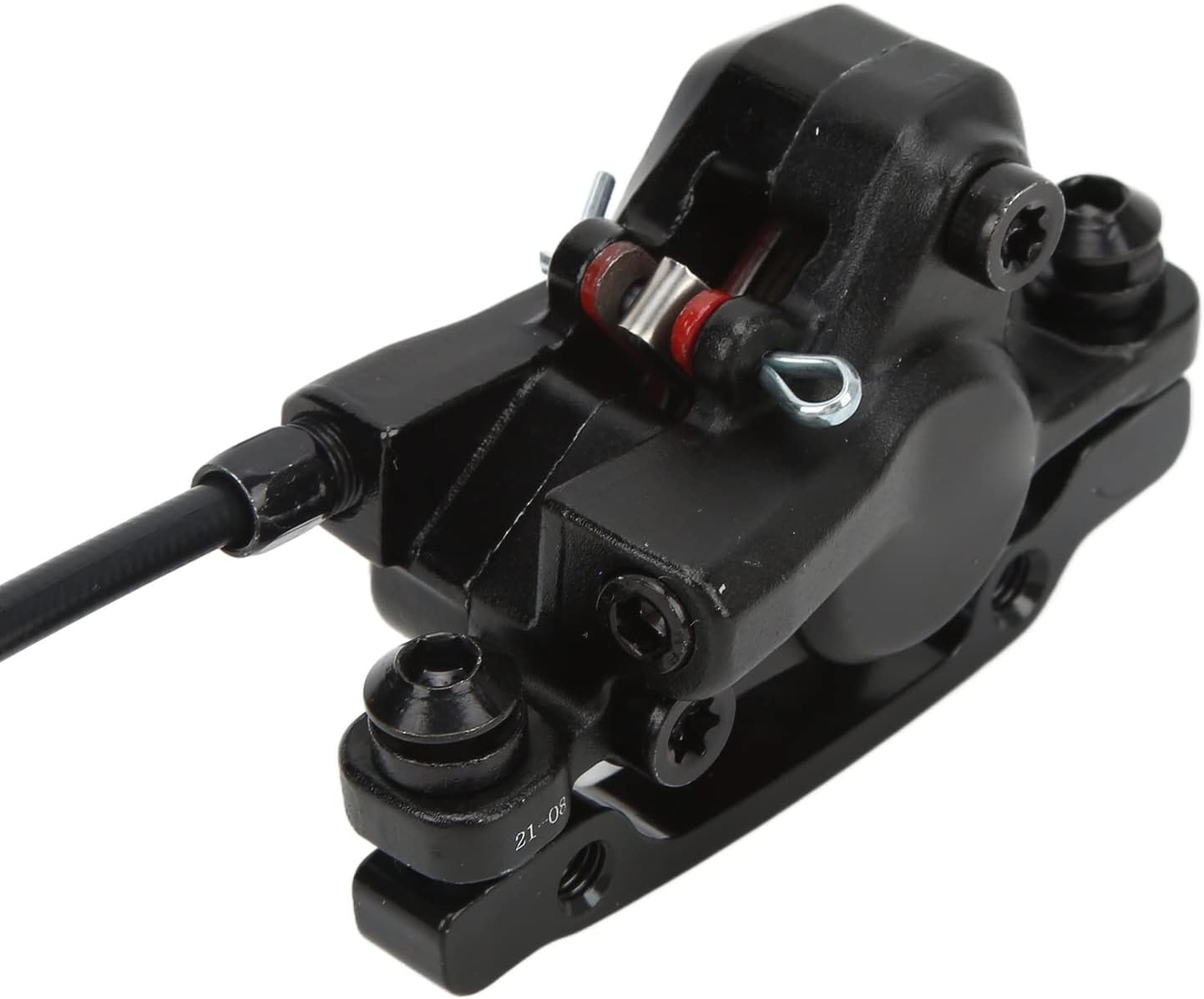 Universal Hydraulic Bicycle Brake Set Reliable Double Piston Performance for Road and Mountain Bikes Aluminum Alloy Front Rear Disc Brake Kit with 2 160mm Disc