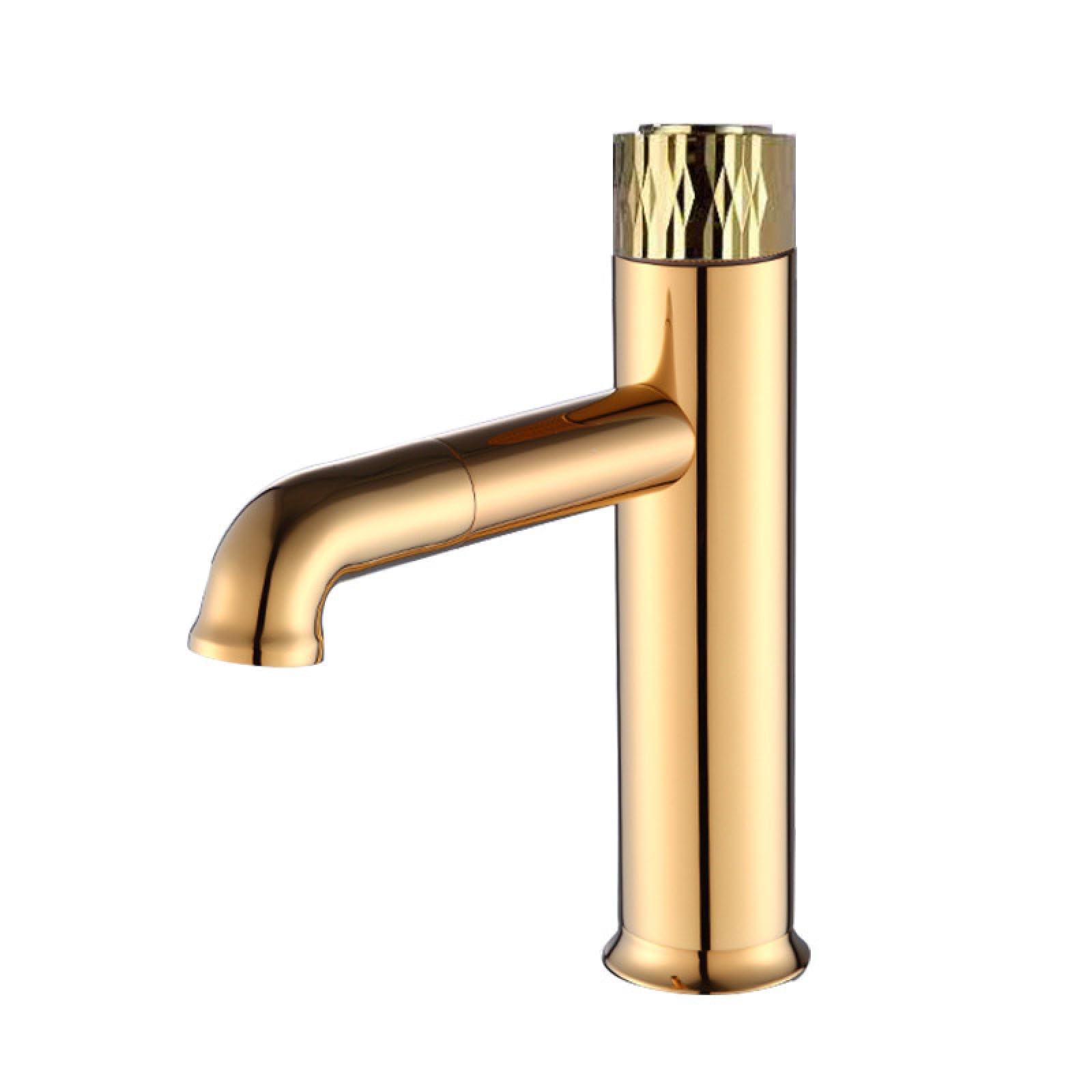 Embout de toilette lavabo cuisine rotatif chaud et froid tout cuivre