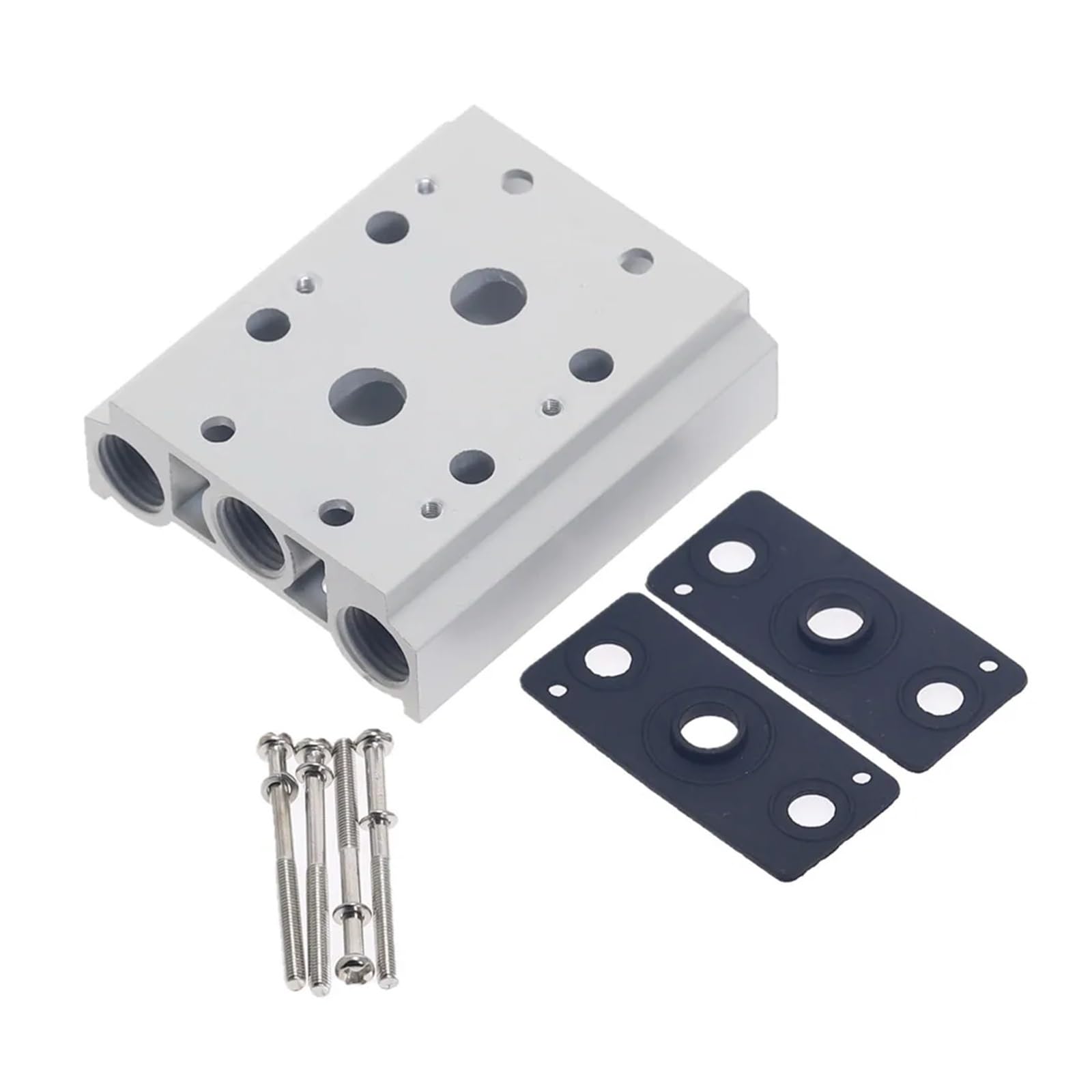 Plaque de valve pour électrovanne pneumatique 4V210-08 et embase de distribution 200M