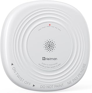 Smoke Detector 10 Year Battery, photoelectric Smoke Alarm | ETL listed to UL 217 10th Ed. & CAN/ULC S531 5th Ed., 10-Year Sealed Battery, EOL alert, photoelectric, 85dB