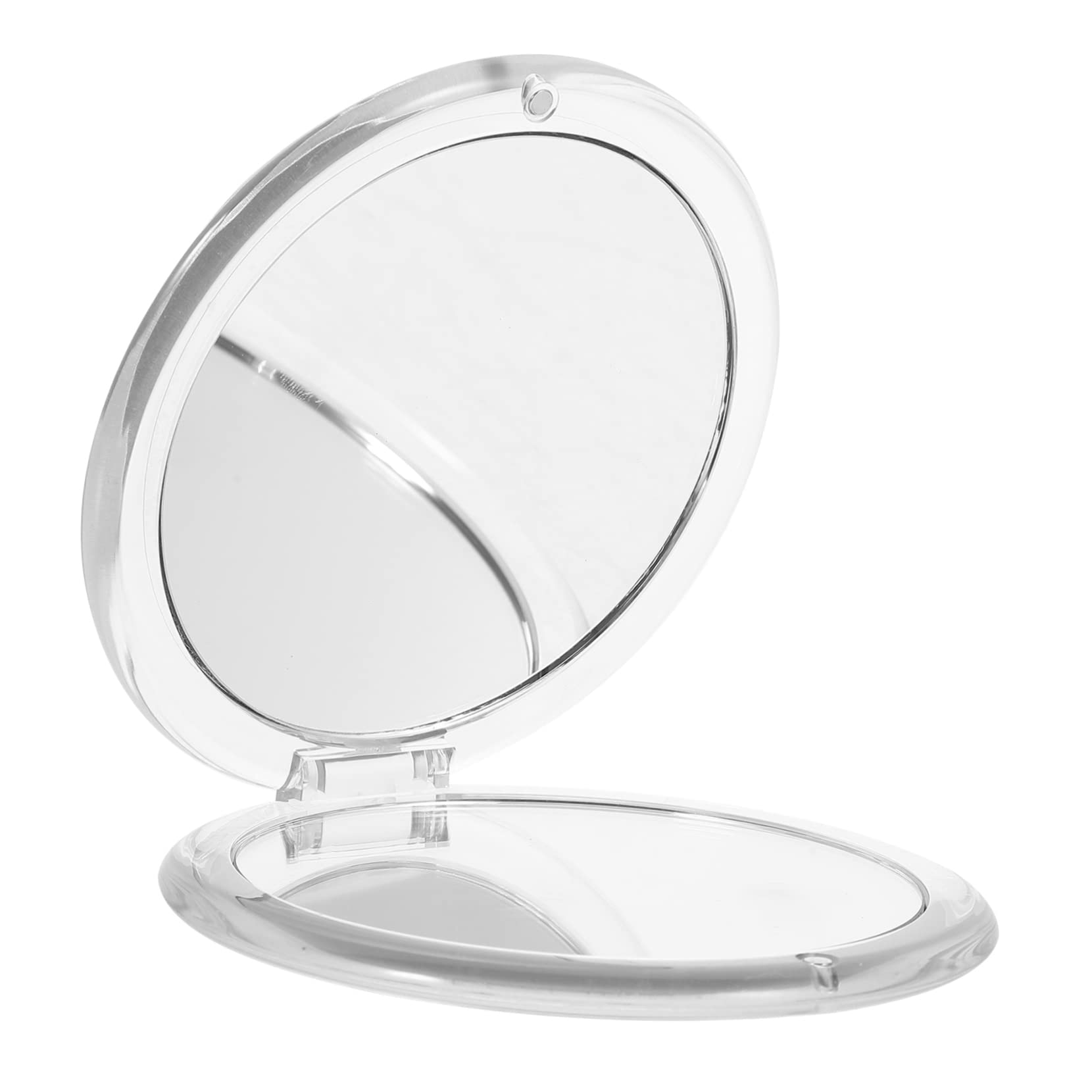 FRCOLOR Espejo De Bolsillo para Novia 3 Piezas Compacto para Maquillaje con Luz Led Mini Espejo para Bolso Y Tocador.