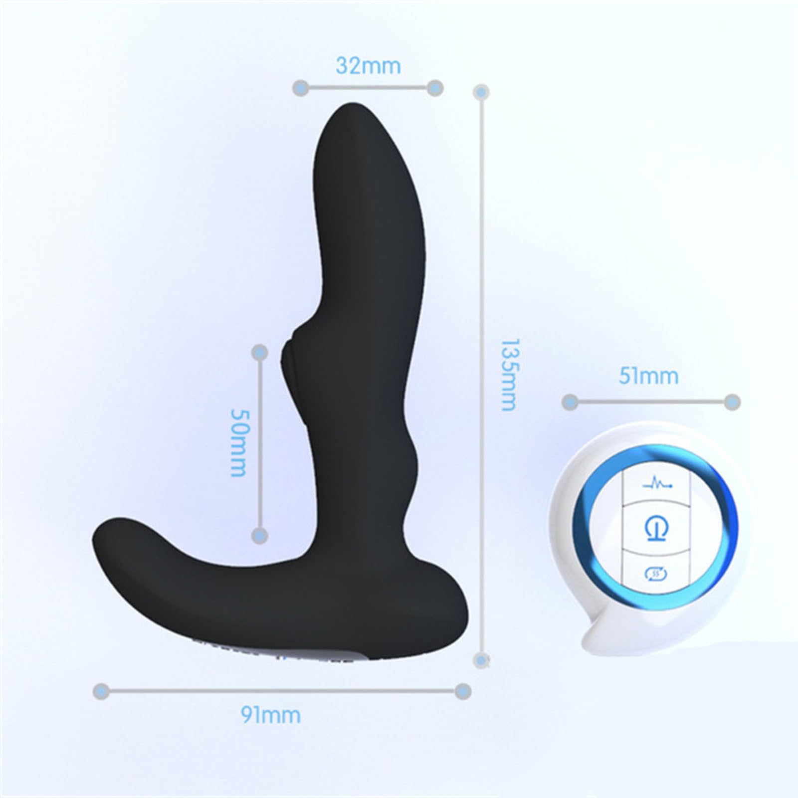 vibratore Vibratore anale telecomandato Per Uomo Donna G-Spot vibrante Butt Plug Giocattoli adulti del sesso Plug anale Giocattoli sessuali