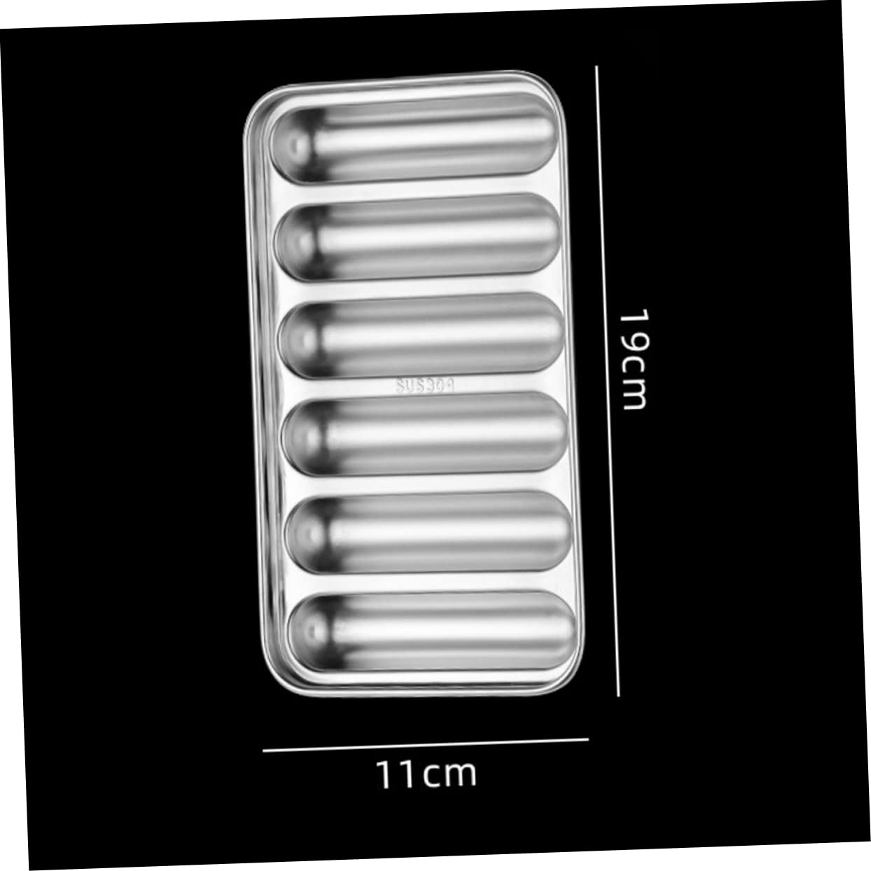 LABRIMP Hot Dog Making Tool 6-cavity Steamer Recyclable Safe Material Perfect for Baby Food