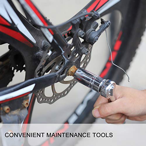 Comoware Universal Socket Wrench Tool For Men Women, Super Socket 1/4" - 3/4" (7Mm-19Mm) With Power Drill Socket Adapter And Ratchet Wrench, Gifts For Him, Diy Handyman Husband, Boyfriend #TOP6