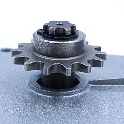 ANCLLO T8F 11 Zähne Zahnrad Getriebe Getriebe für 47cc 49cc Pocket Bike Dirt Bike Mini ATV Chopper Silber