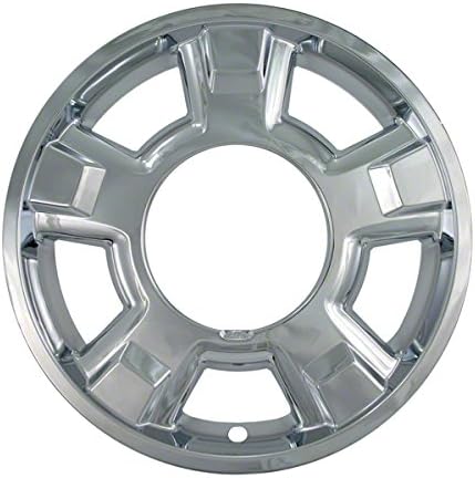 Coast to Coast IWCIMP326X 17 Inch Chrome Wheelskins with 5Spk W/Center Cap Cutout - Pack of 4