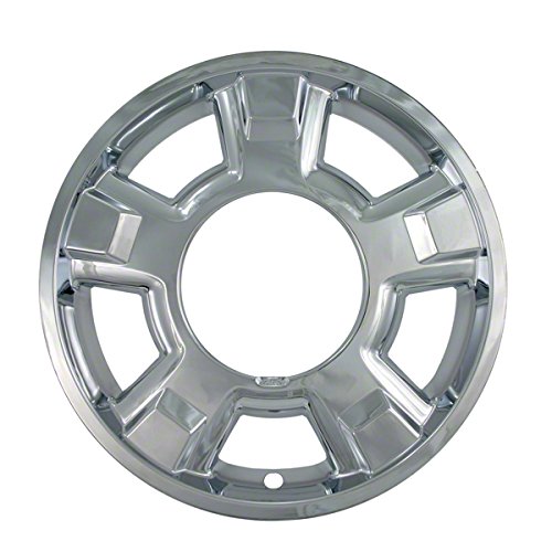 Coast to Coast IWCIMP326X 17 Inch Chrome Wheelskins with 5Spk W/Center Cap Cutout - Pack of 4