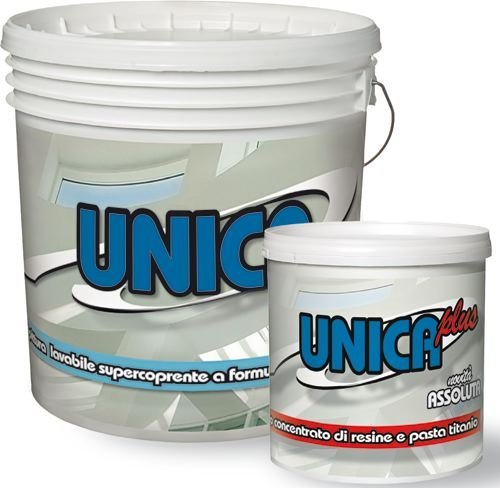 IDROPITTURA PITTURA LAVABILE SUPER TRASPIRANTE UNICA - BIANCA 10 lt