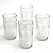 The Pioneer Woman Adeline 16-Ounce Emboss Glass Tumblers, Set of 4 (Clear)