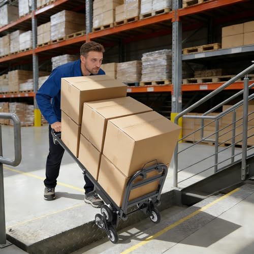 Carretilla plegable 6 ruedas con capacidad 460 lbs
