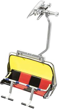 Jaegerndorfer JaegerndorferJC87300 4 Seater Armchair, 132 Scale, Black/Red/Yellow, Multi-Color