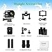 Action Camera Davola 1080P WiFi Sports Camera 12MP Underwater Waterproof Camera with Wide-Angle Lens and Mounting Accessory Kits