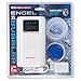 ENGEL Bait Aerator Pump Rechargeable Battery - Ultra Quiet Live Bait Bubbler for Fishing, USB Lithium Ion, Universal Clip Fits Buckets & Coolers, Tournament Ready (White)