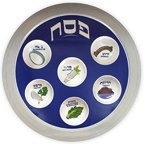 Passover Plastic Seder plate 10 pack 13