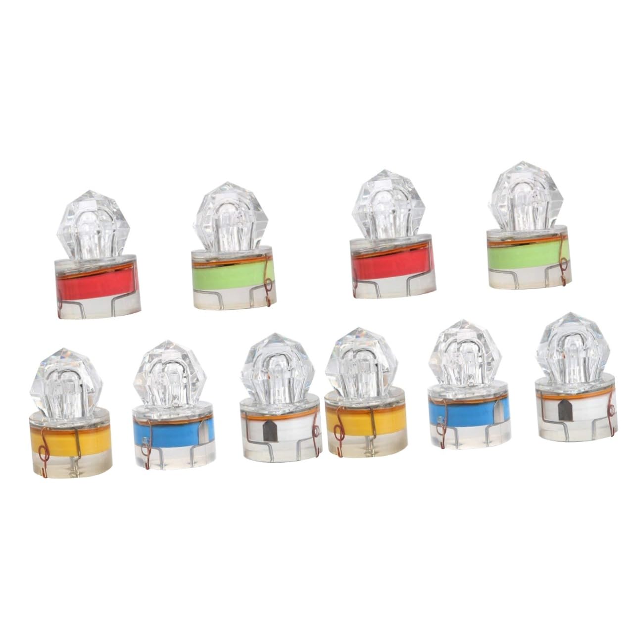 Toddmomy Luce per Pesci Barca Subacquea Lampada per Esche Luce LED per Acquario Luci da Pesca Luci per Esterni Luce per Acquario Luci per Esche Punta per Esche da Pesca Esca LED