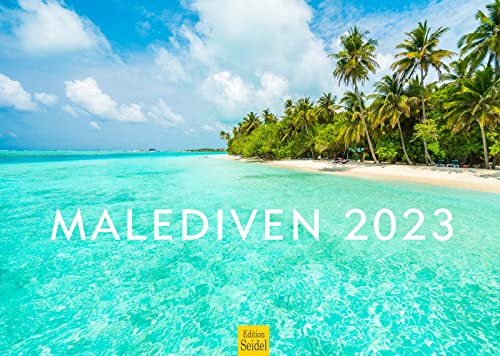 Malediven Premium Kalender 2023 DIN A3 Wandkalender Asien Meer Strand Küste Traumstrände Urlaub Meer Cover