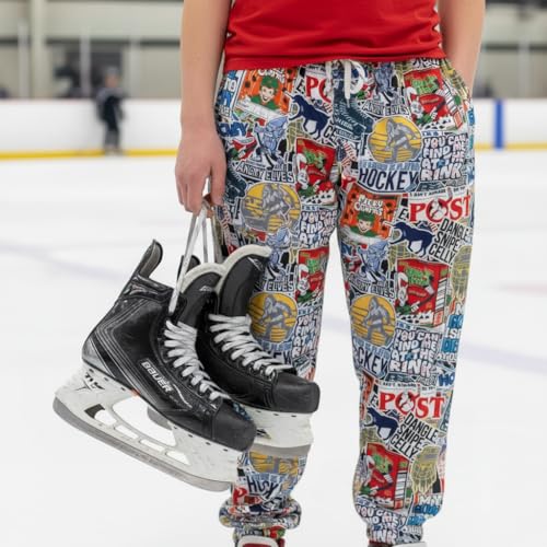 ChalkTalkSPORTS Hockey Lounge Pants | Hockey Life | Youth & Adult Sizes4
