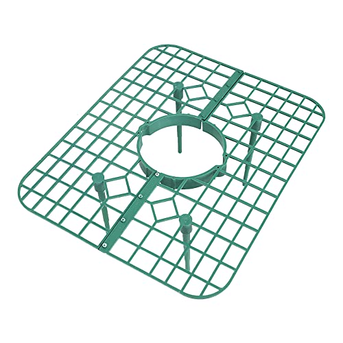 5 Pack Plant Melon Supports Cages Cradles Trellis For Watermelon, Cantaloupe, Pumpkins, Strawberries - Avoid Ground Rot - Reusable (Square Strawberry Support) #TOP6