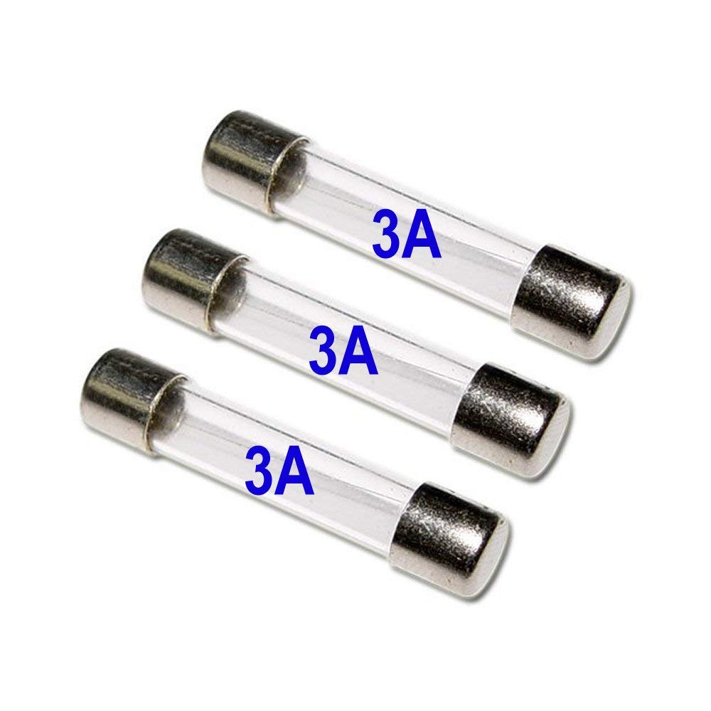 eSeasongear AutoPilot 15623-3, 3A Fuse (3 pcs) for Pool Pilot Power Supply DIG-220, ST-220, Nano