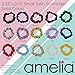 Amelia Beauty, Red, White and Green Satin Small Scrunchies, 12-Pack – No Damage Hair Ties for Women, Gentle & Durable Hair Accessories, 2.5in x 0.5in