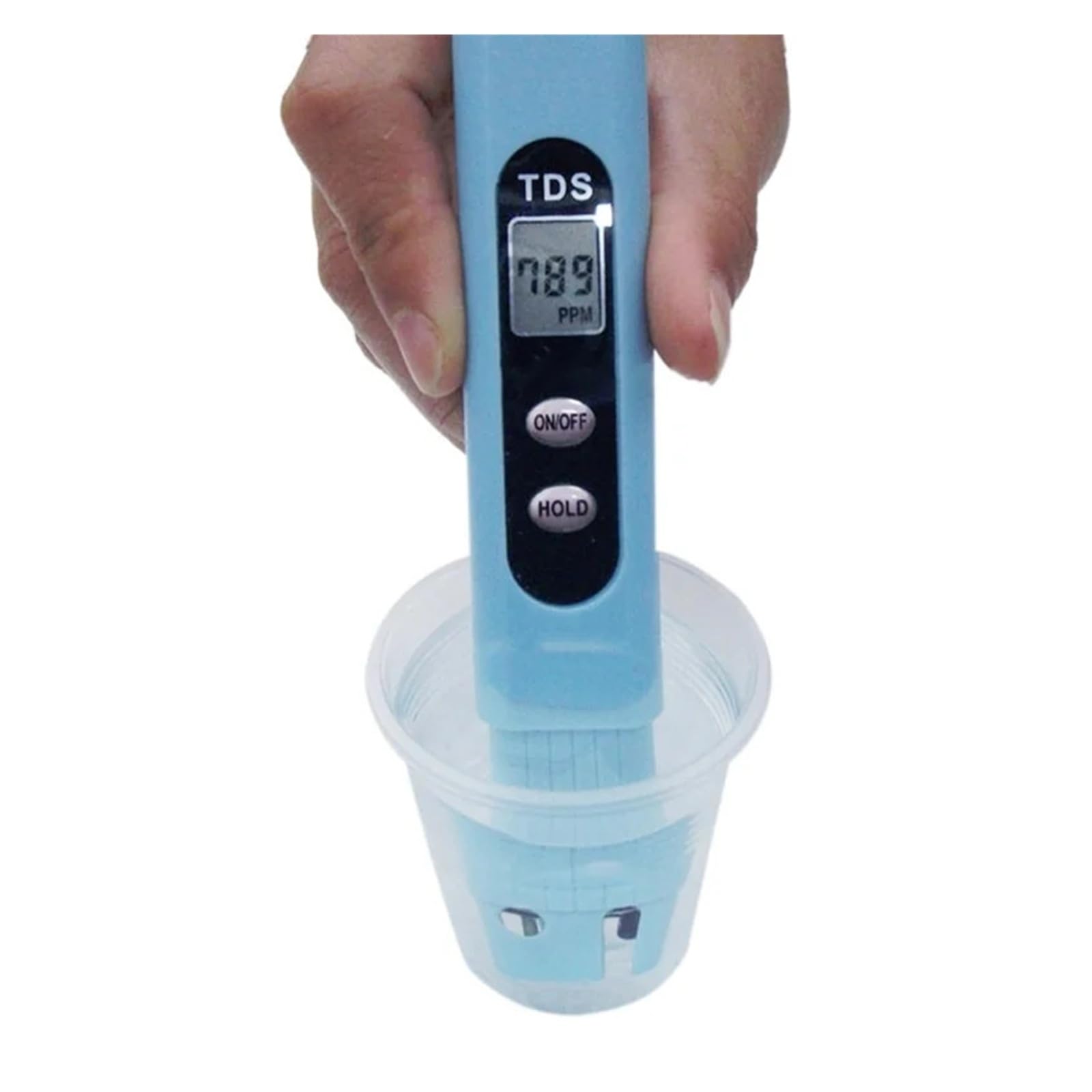 Kongmm One Color Digital Water Tester, Tds Digital Salinity Tester Testing Household Drinking Water Quality Test