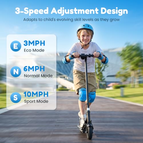 Image of iScooter IK3 Serious Electric Scooter for Kids Aged 6-12