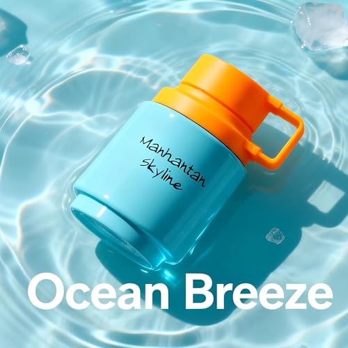 Image of Manhattan Skyline Men's Cologne 3.4 Fl. Oz Eau De Parfum, Fresh Lavender, Coconut & Tobacco Scents, Modern Masculine Fragrance