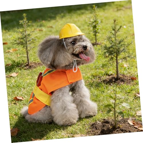 Disfraz para perro COLLBATH tamaño XL color naranja miniatura 5