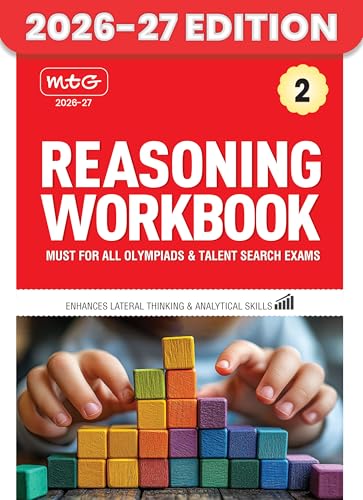Image of MTG Class 2 Reasoning Workbook For All Olympiad & Talent Search Exam 2026-27 - Enhances Lateral Thinking & Analytical Skills