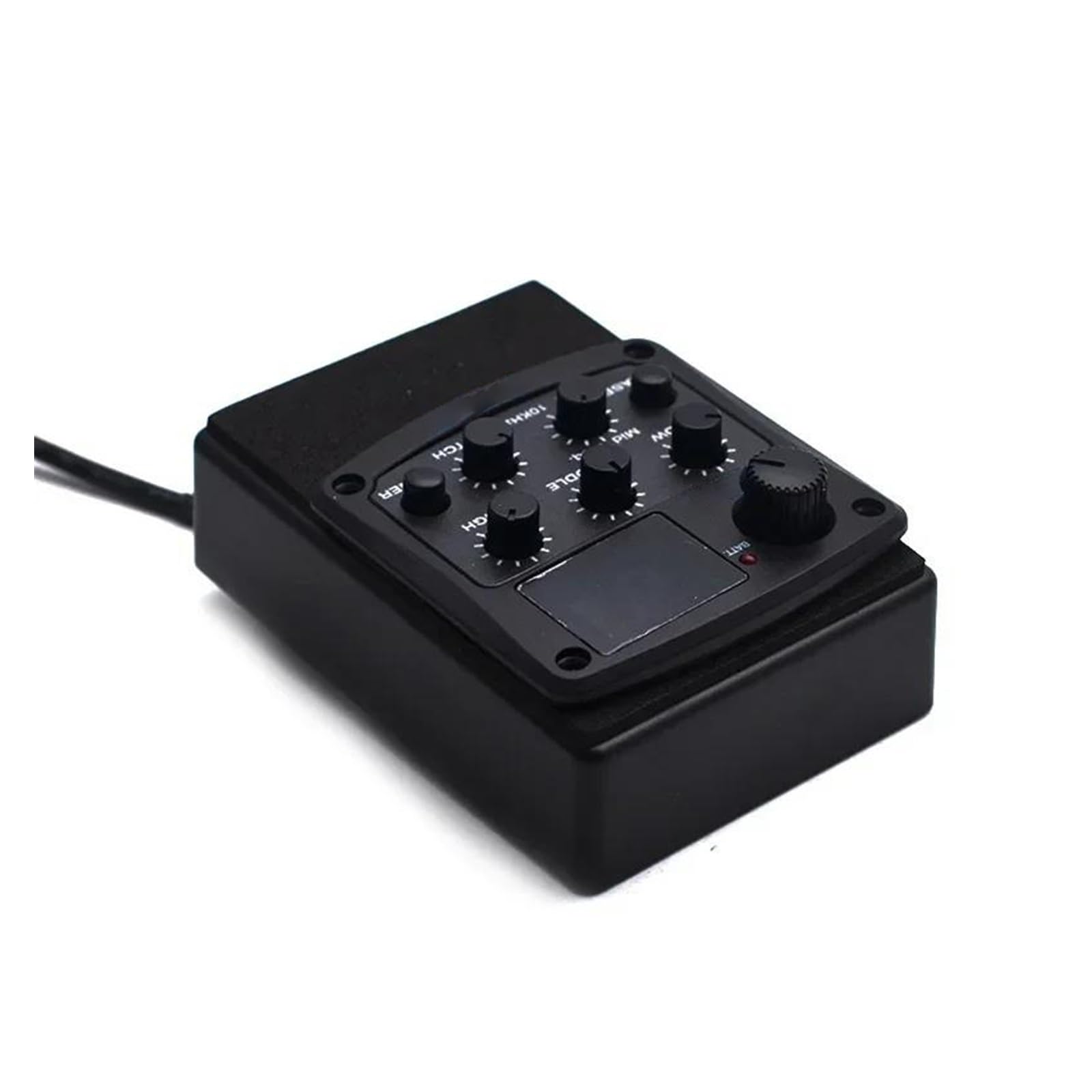 Przedwzmacniacz Do Gitary Akustycznej Serii G-Tone, 3-pasmowy Korektor EQ, Tuner LED, Czarny(2)