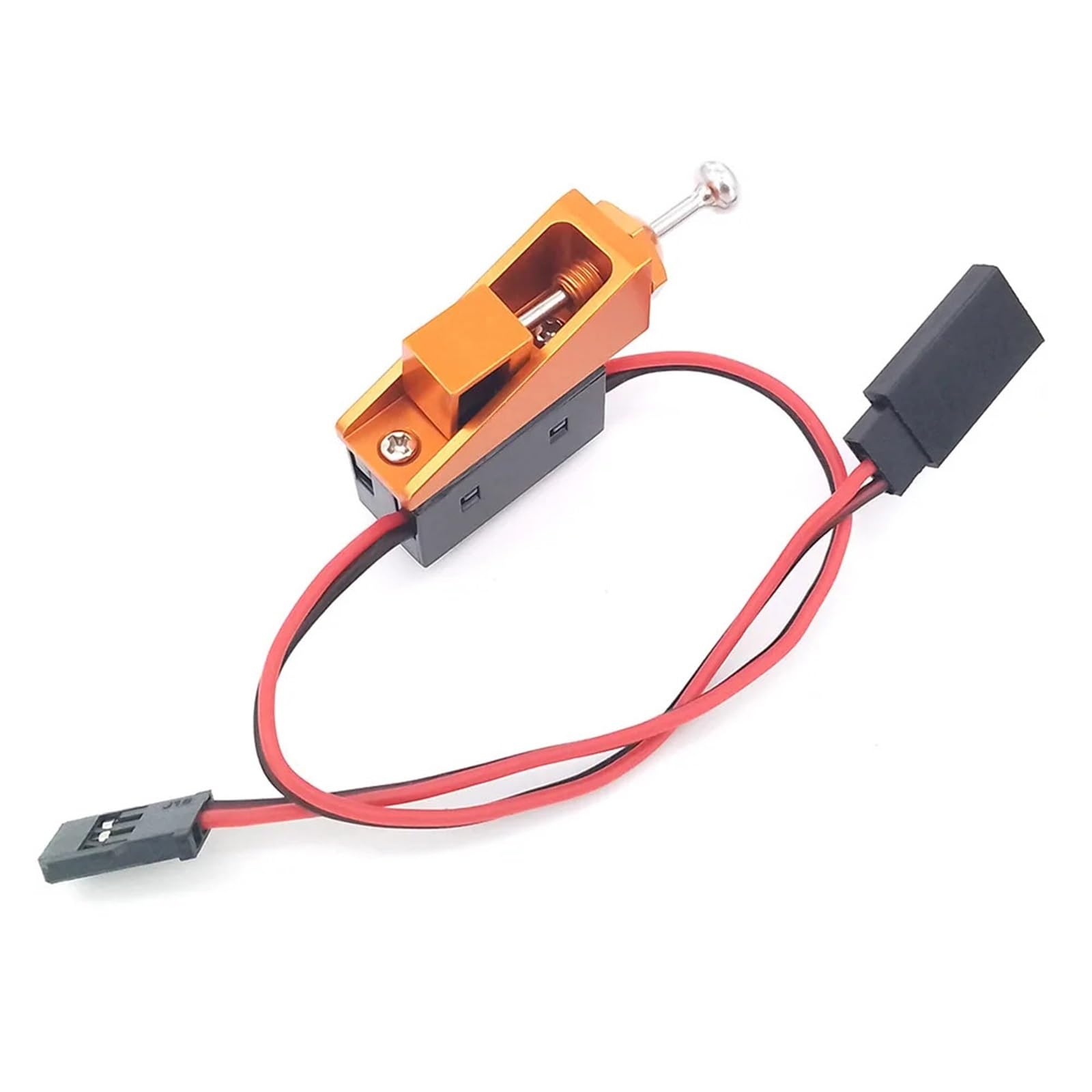 Interruptor de Encendido y Apagado del Receptor de Modelo RC con Varilla de Control de Montaje de Aluminio for Caja de Accesorios Impermeable for Barco y Coche RC