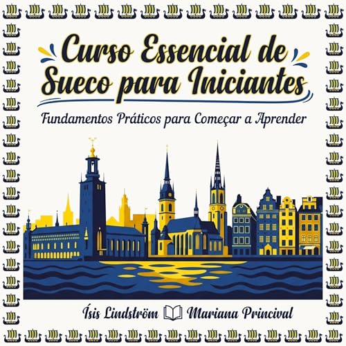 Page de couverture de Curso Essencial de Sueco para Iniciantes