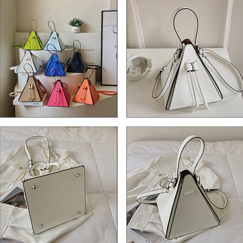 PU Triangle Tote Bag For And Spacious Handbag Shoulder Crossbody Bags Triangle Bag4