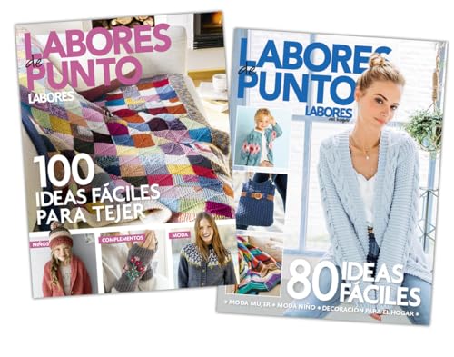 Pack especial punto de tendencia: 2 revistas de Labores (Cultura y Ocio)