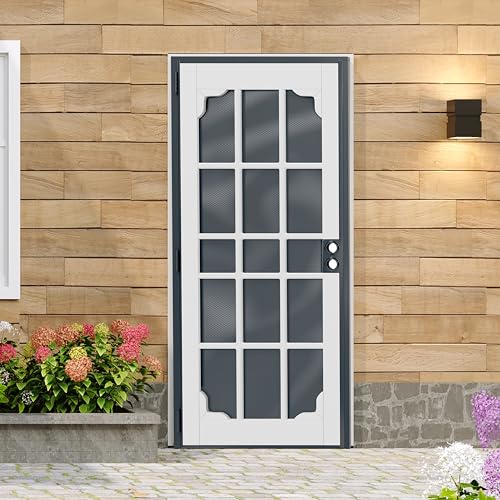 Lakenyon Steel Security Screen Door