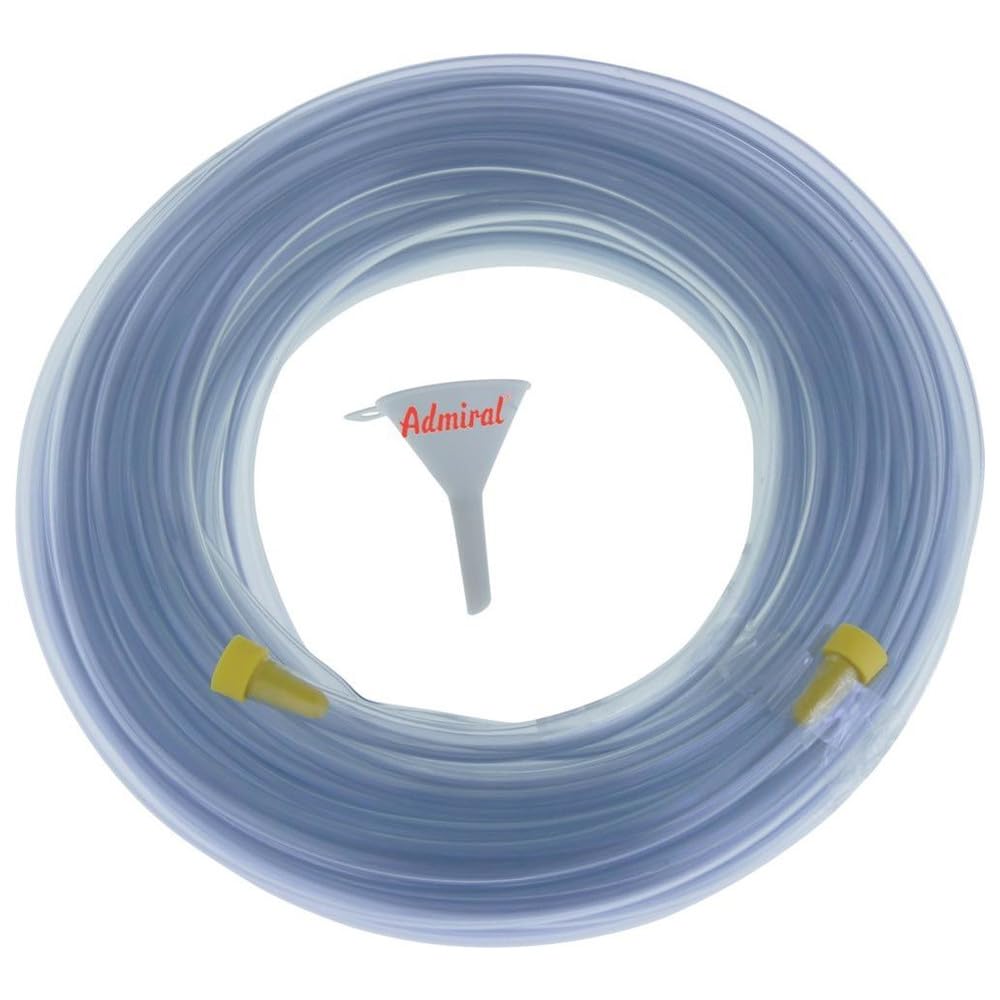 Kayser 857501 – Livella a tubo flessibile, lunghezza 15 m con tappi e imbuto