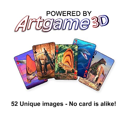 Baraja de Naipes con Dinosaurios 3D Lenticular miniatura 6