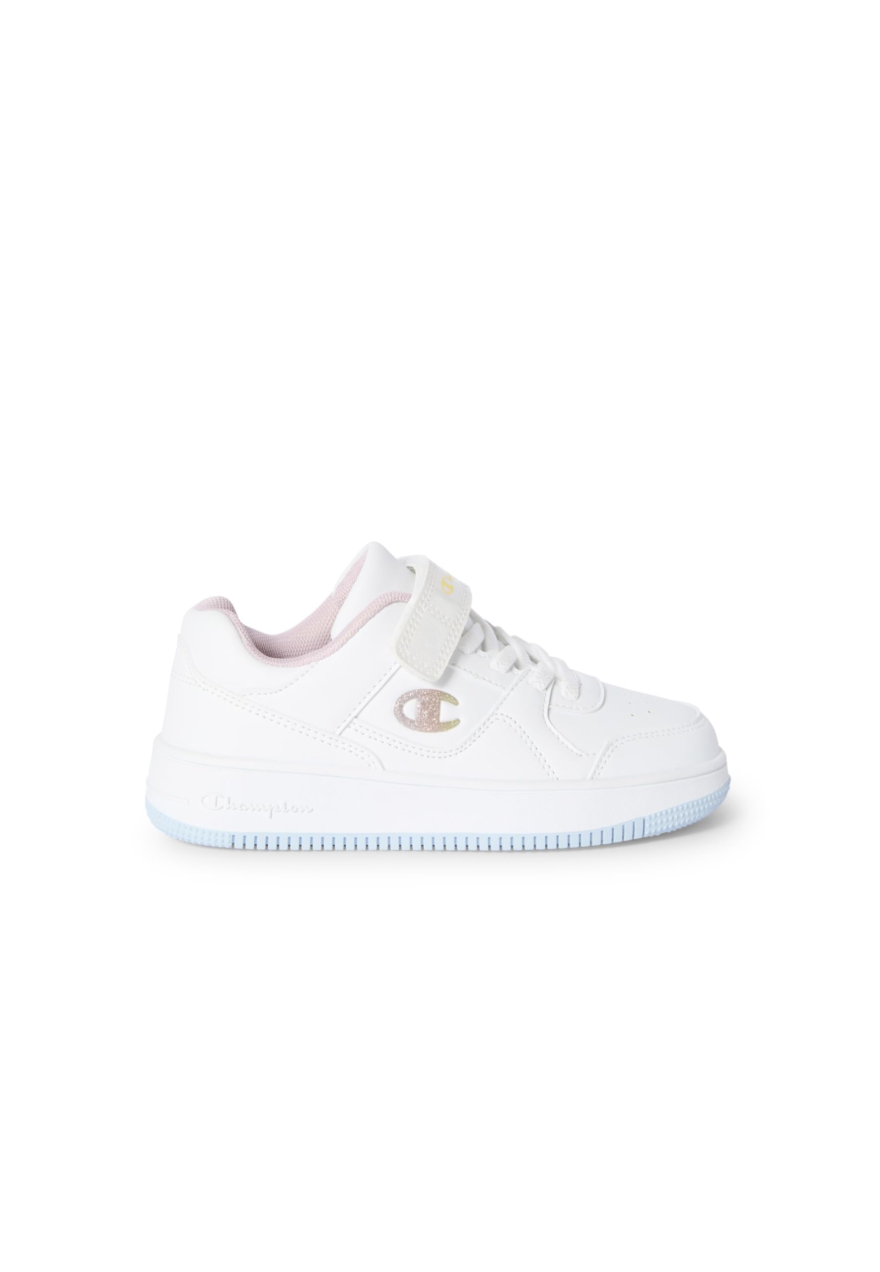 Champion Girls Rd18 Low G Ps Shoes, White, 1 UK
