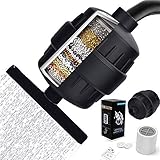 Filtro de Ducha 15 Etapas Universal Filtro - Incluye Cartuchos de Filtro...