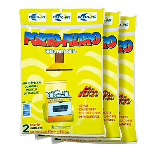 Filtro Para Coifa Purificador Depurador Exaustor - Branco