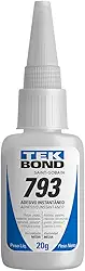 Adesivo Instantaneo TekBond 793 20g A Bico Antientupimento, unidade
