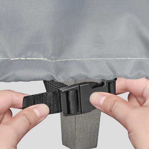 Funda impermeable para exteriores con piel cuadrada duradera contra clima adverso 6