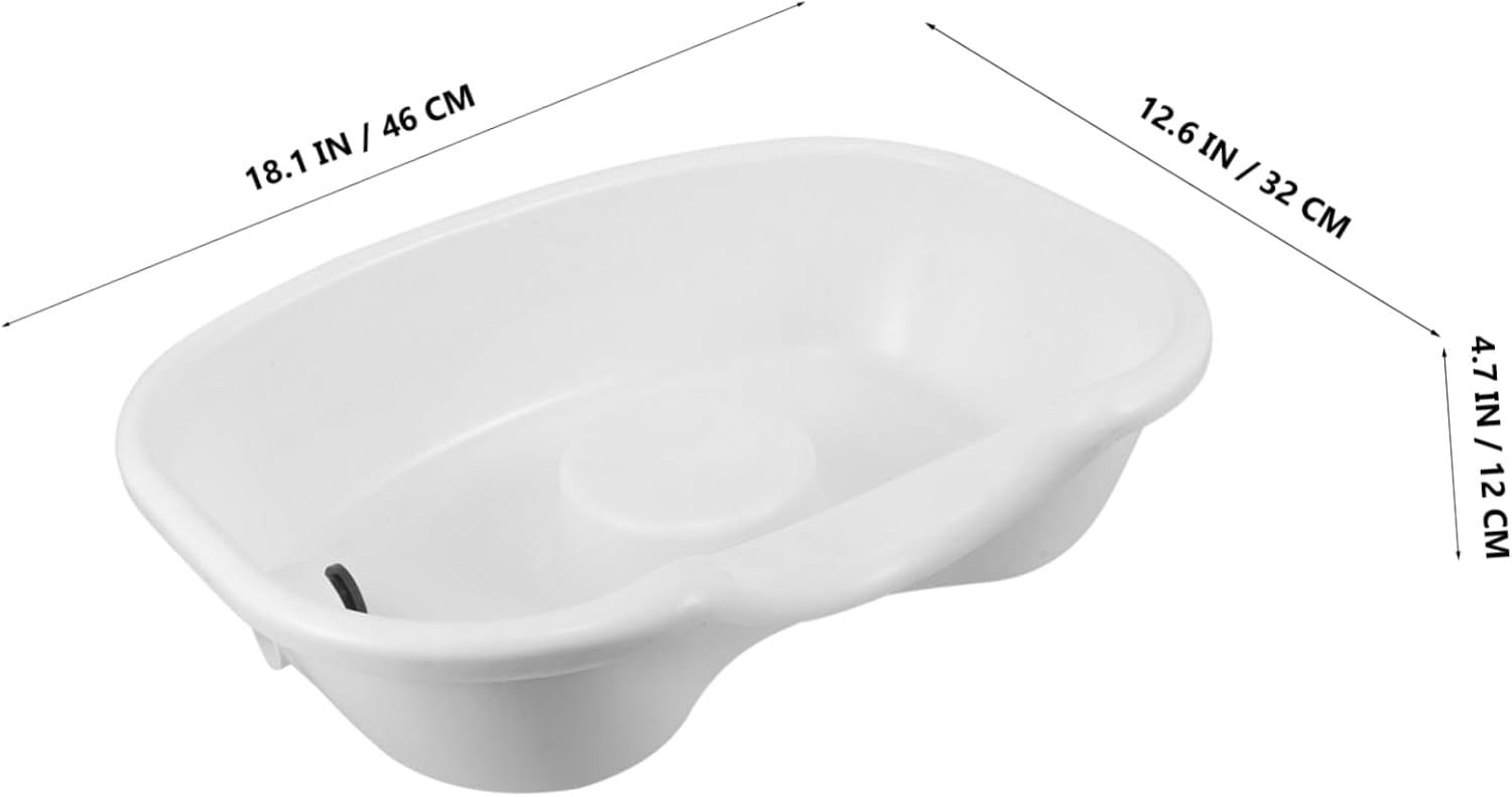 SAFIGLE Bed Hair Washing Basin Cushion Senior Boy Girl Bath for Comfortable Hair Washing