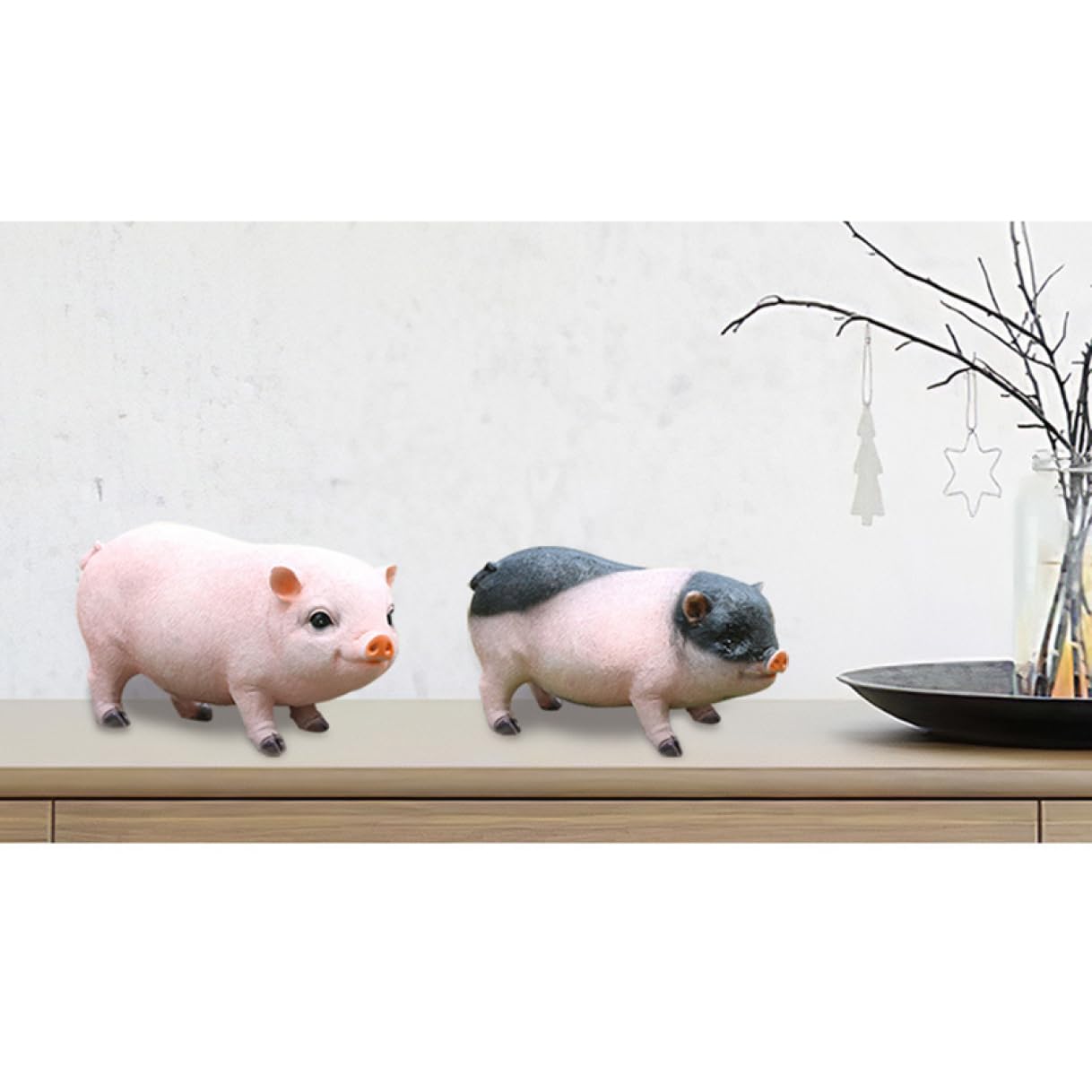 Amazon.co.jp: JAnjiaLxY 豚の置物 動物 雑貨 インテリアオブジェ 