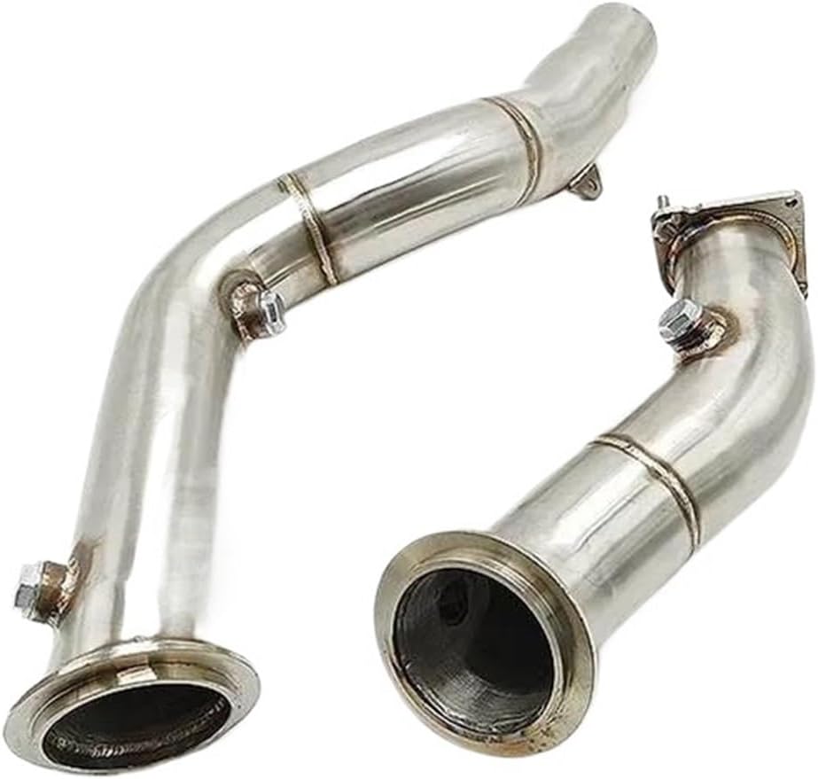 For M3 Base Sedan 4D F80 M4 F82 F83 S55 L6 2015 2016 2017 2018 2019 2020 3.0T 3" SS Downpipe