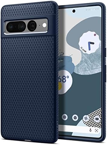 Spigen Liquid Air Fodral Kompatibel med Google Pixel 7 Pro -Navy Blue