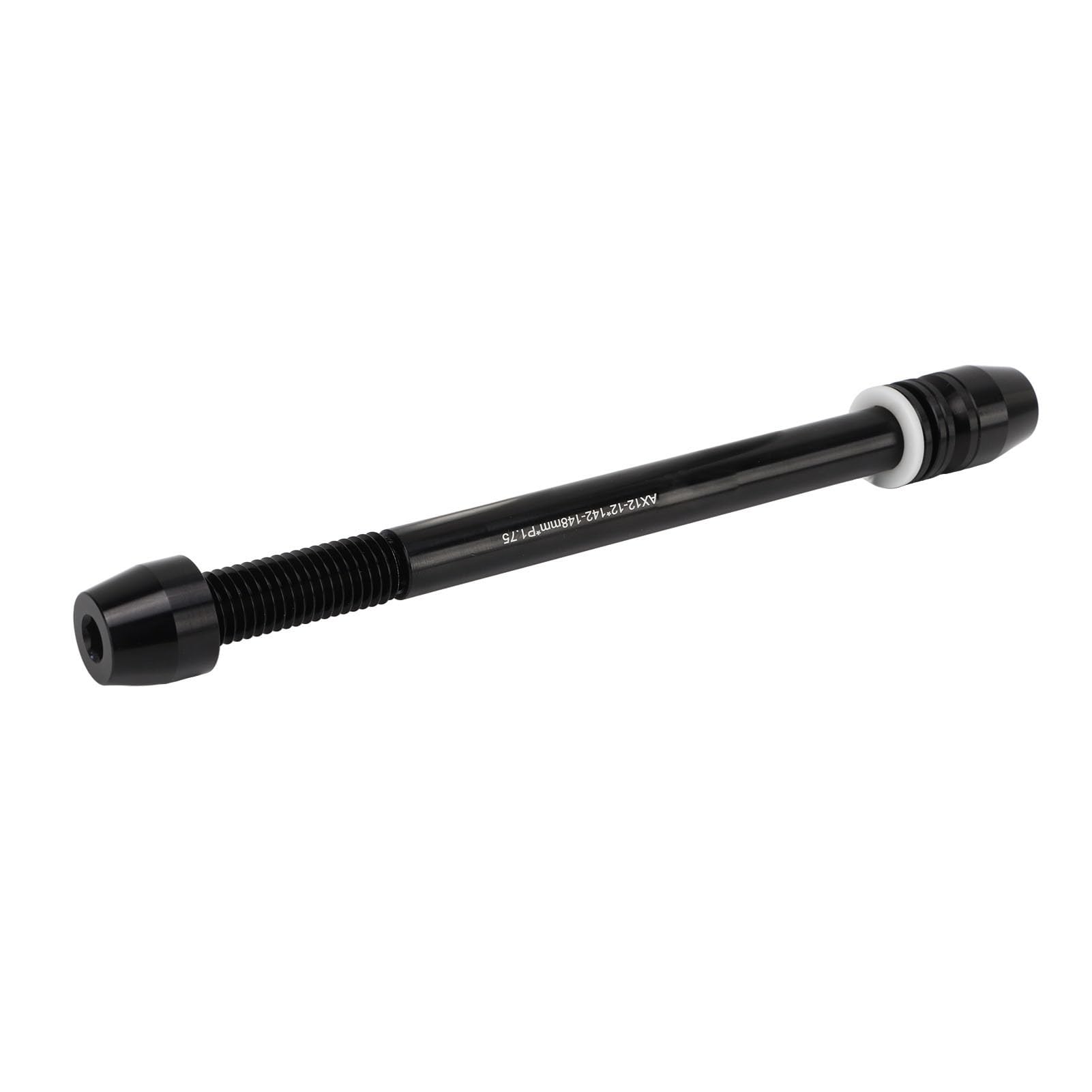 Eje de Entrenamiento de Bicicleta de Longitud Ajustable para Buje M12x142 a M12x148mm, Aleación de Aluminio, Fácil Instalación, Conducción en Invierno