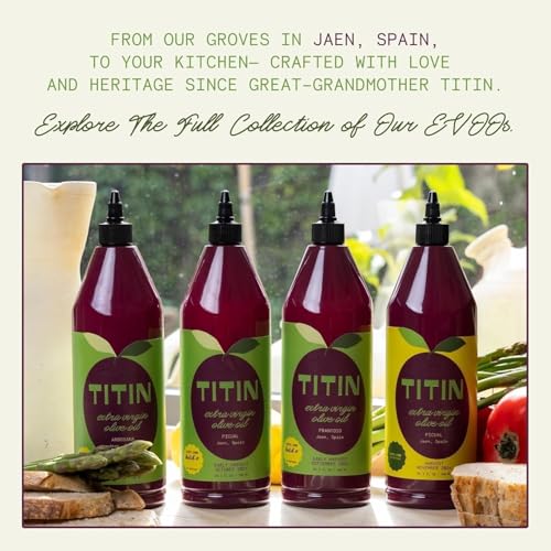 Aceite de oliva extra virgen titin 750 ml botella miniatura 6