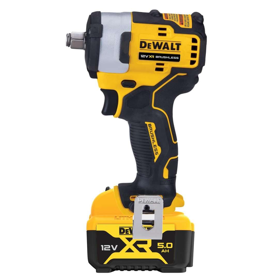 Boulonneuse 1/2 XR 12V DEWALT + batterie 5Ah + Coffret Tstak - DCF901P1-QW
